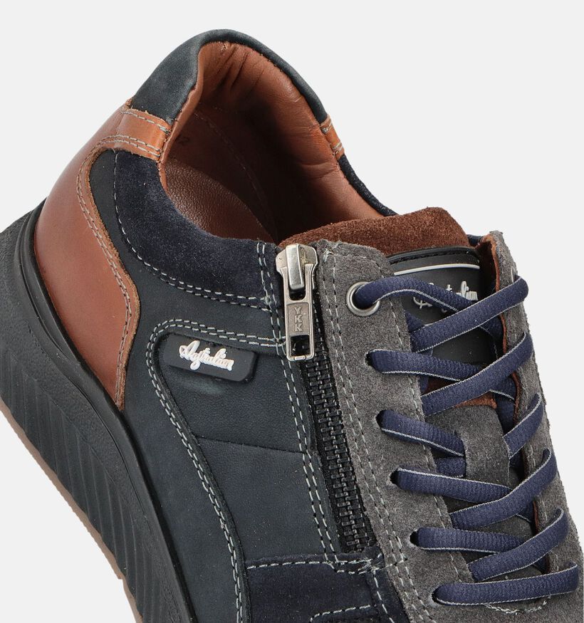 Australian Maurizio Blauwe Veterschoenen voor heren (361657) - geschikt voor steunzolen