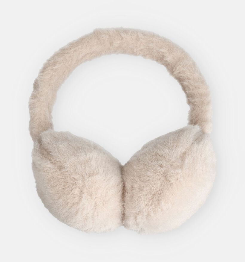 Via Limone Cache-oreilles Fluffy en Beige Clair pour filles (367440)