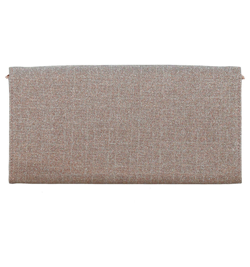 Marco Tozzi Zilveren Feesttasje in stof (271987)