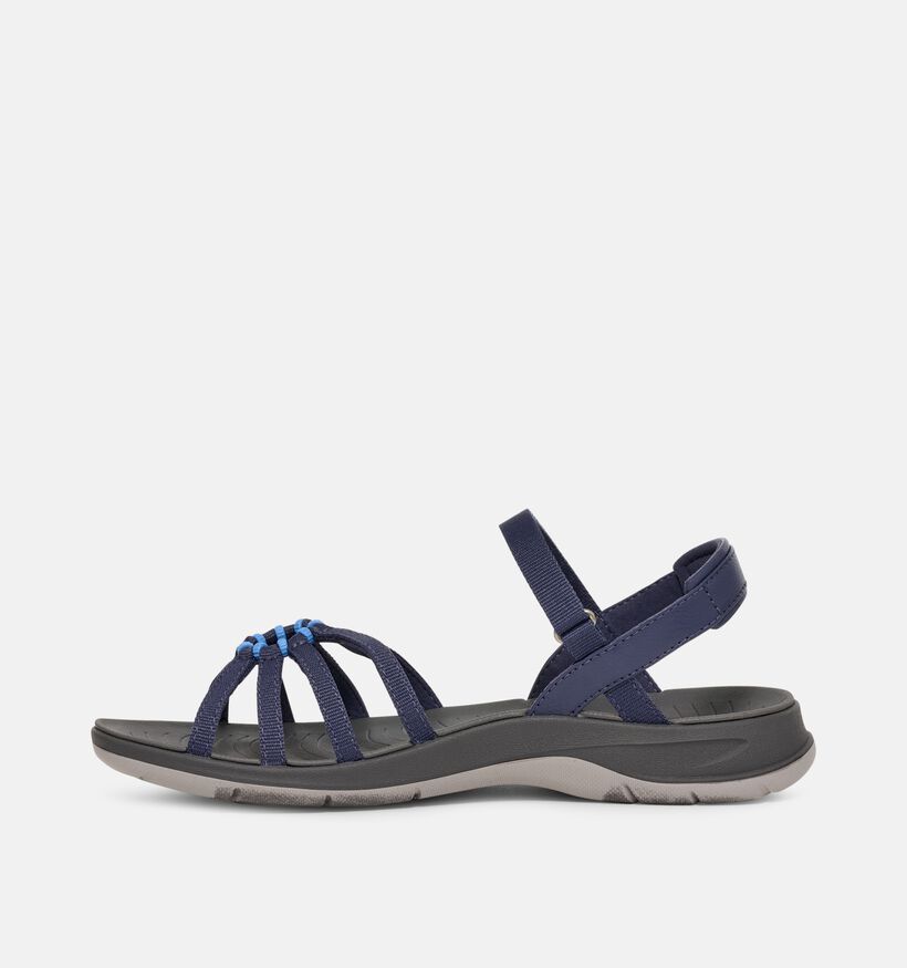 Teva Tirra Traveler Sandales plates en Bleu pour femmes (370875)