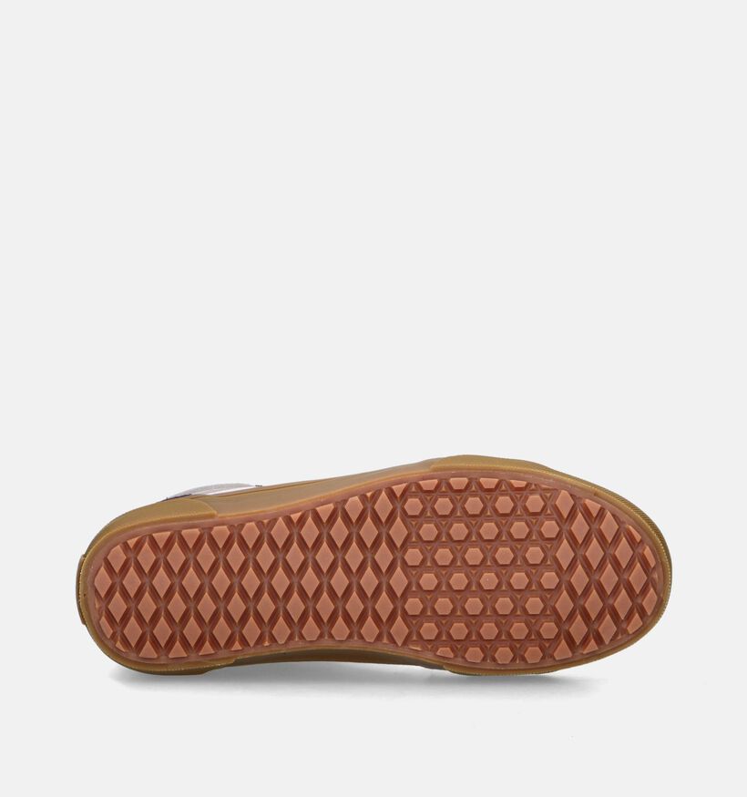 Vans Filmore Hi Vansguard Suede Baskets de skate en Taupe pour femmes (343810)