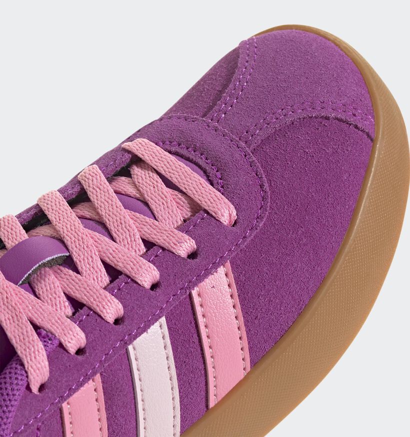 adidas Court 3.0 Paarse Sneakers voor meisjes (350161)