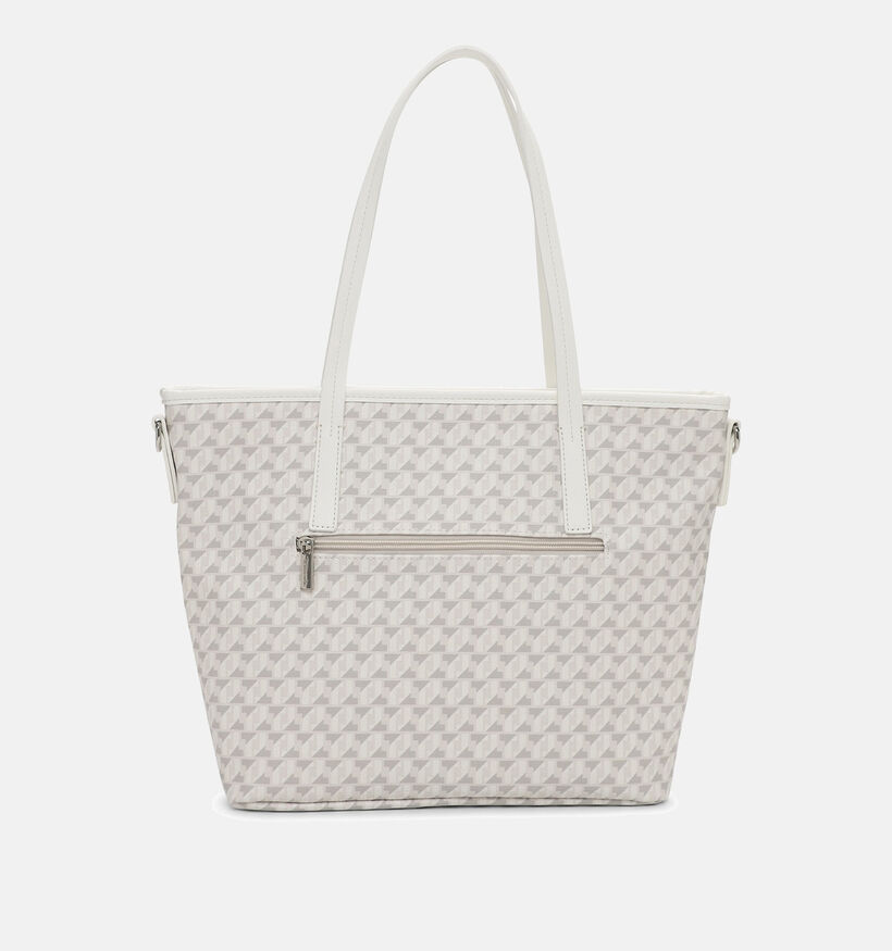Tamaris Francesca Cabas en Blanc avec Imprimé pour femmes (355639)
