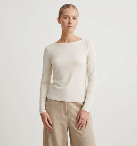 Vila T-shirts Beige