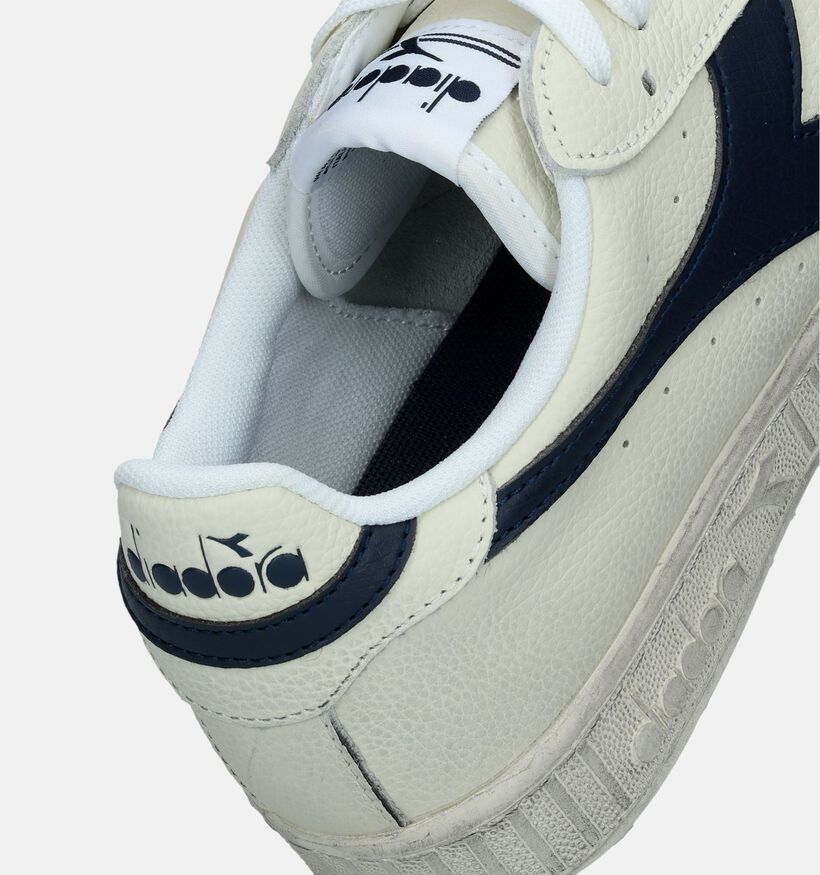 Game L Low Waxed Witte Sneakers voor heren (344897)