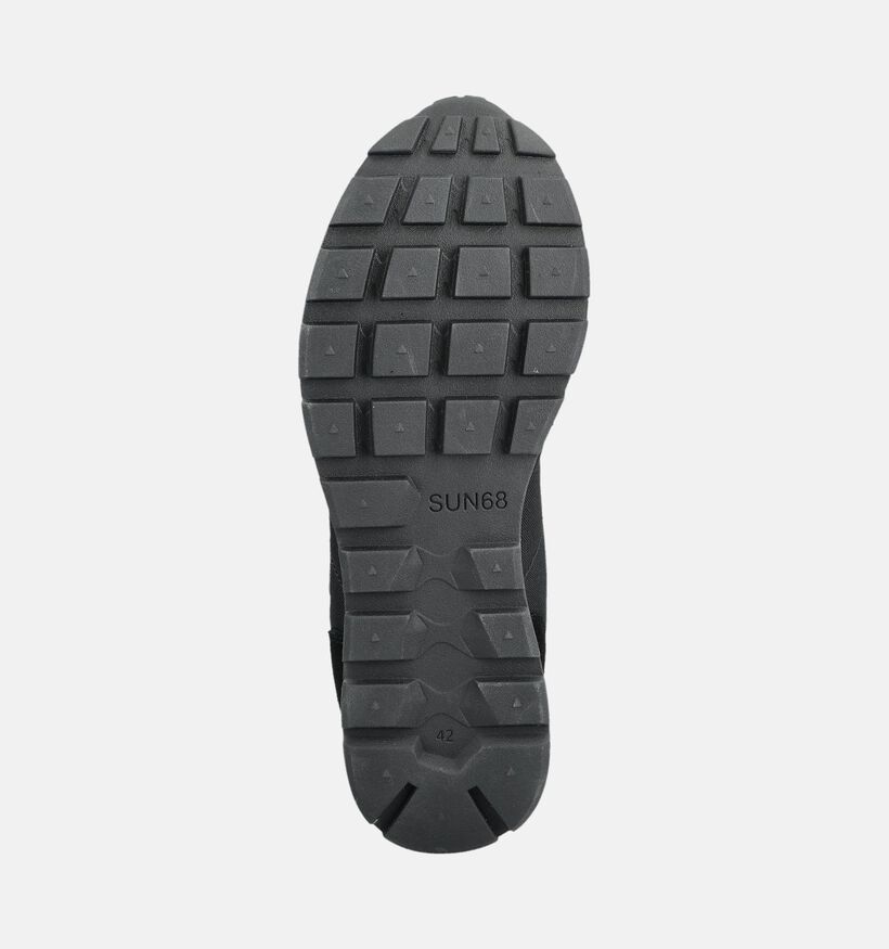 Sun68 Tom Solid Chaussures plates en Noir pour hommes (379397) - pour semelles orthop&eacute;diques