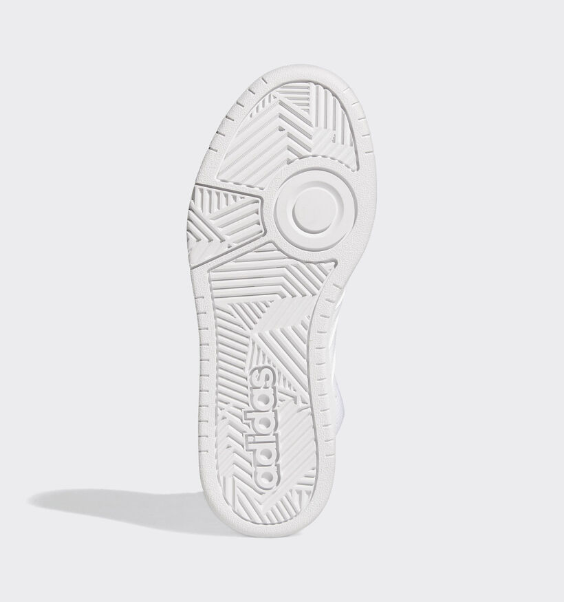 adidas Hoops 3.0 Mid Witte Sneakers voor dames (329412) - geschikt voor steunzolen