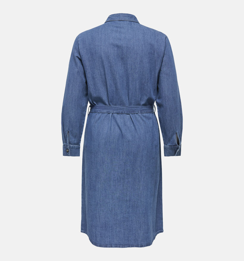 ONLY Carmakoma Blauwe Jeans Hemdjurk voor dames (371844)
