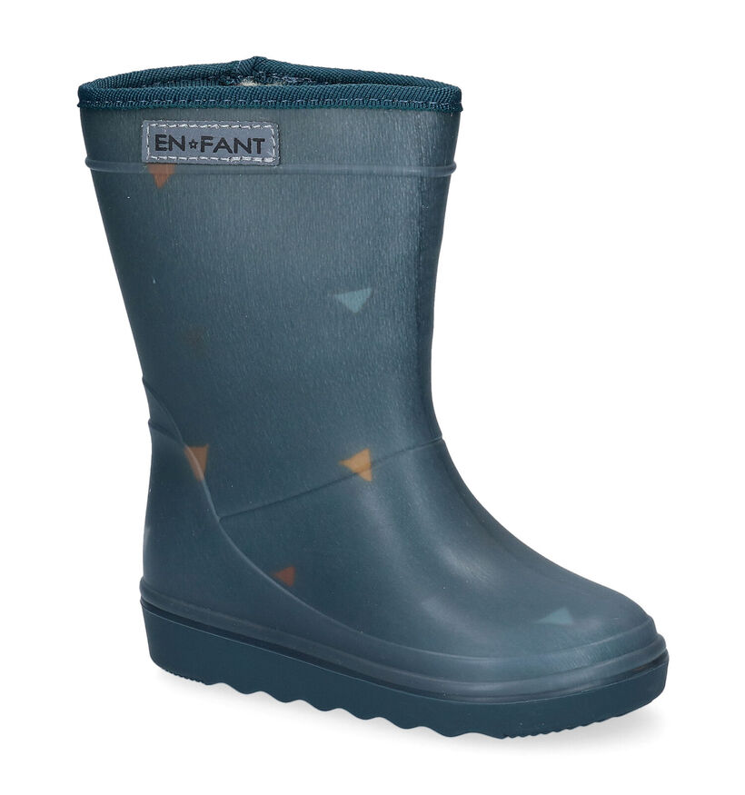 Enfant Bottes de pluie en Bleu en synthétique (297690)