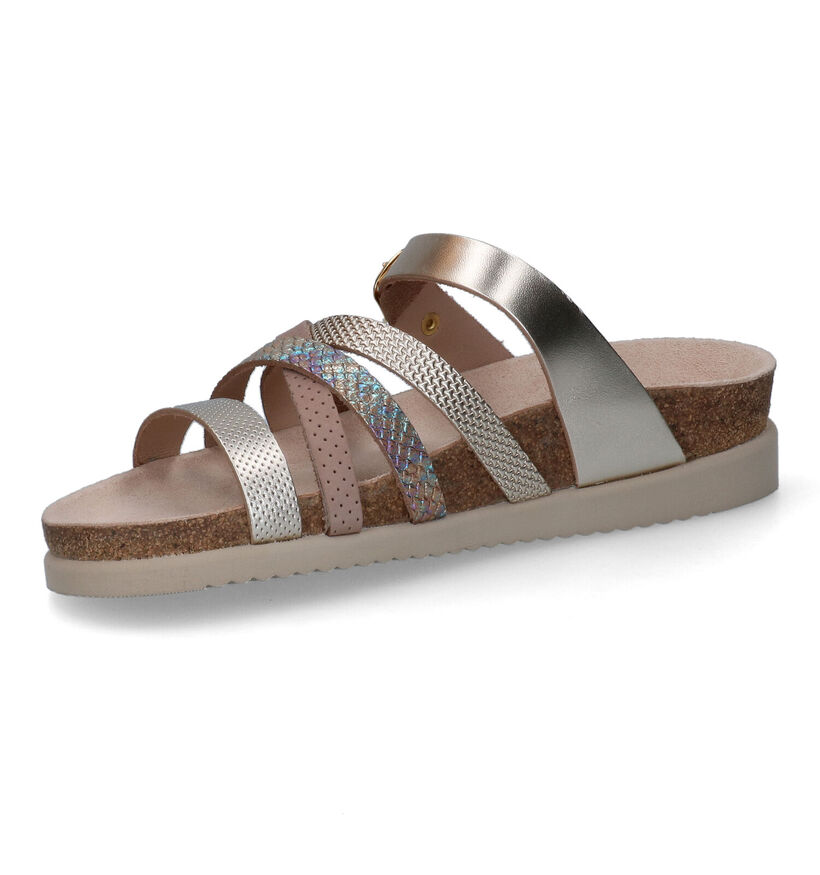Mephisto Huleda Zwarte Slippers in leer (323484)