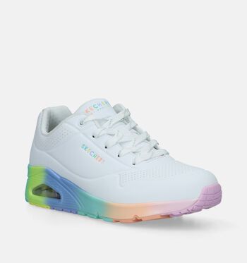 Skechers Uno Low Baskets Blanc