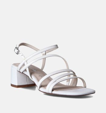 Tamaris Sandalen Wit/Bruin