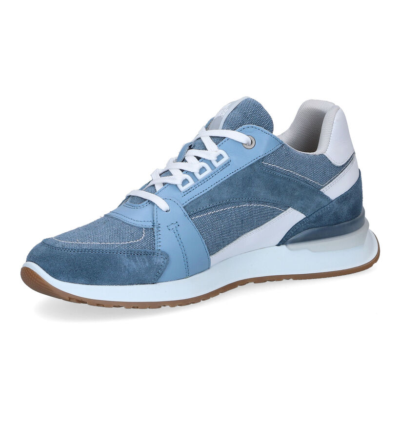 Bullboxer Chaussures plates en Bleu clair pour hommes (308628) - pour semelles orthopédiques