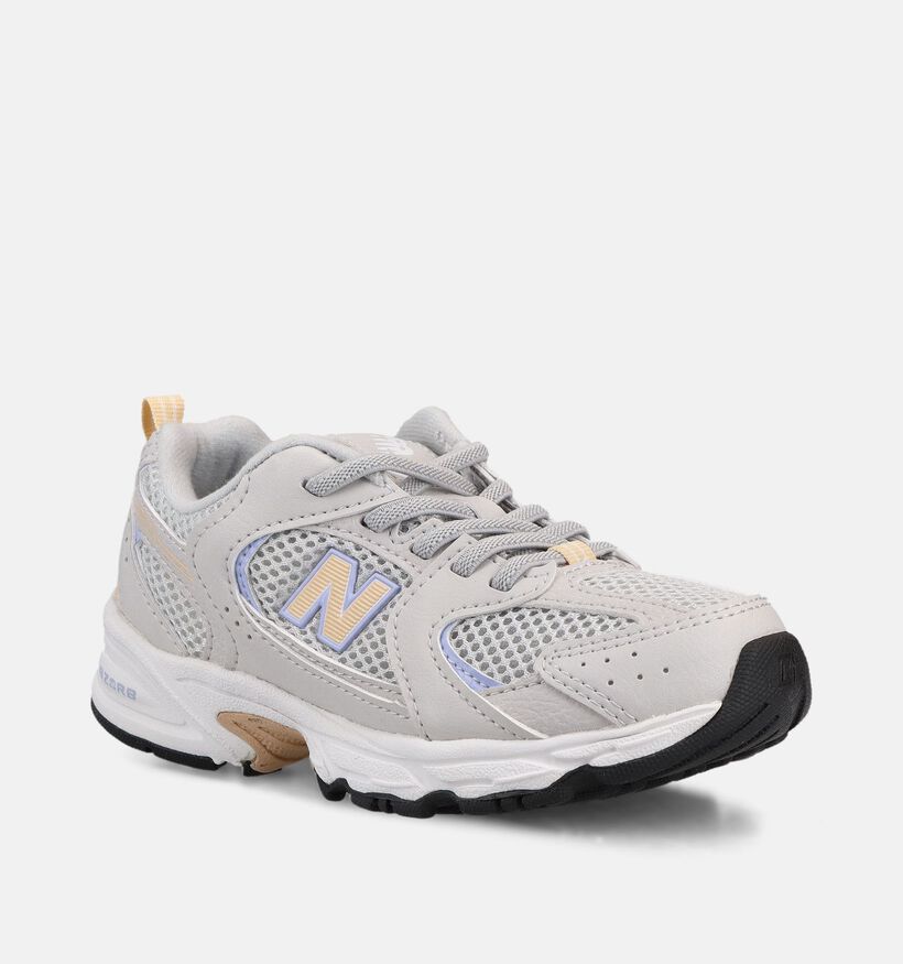 New Balance 530 Baskets en Gris pour filles (366215) - pour semelles orthop&eacute;diques