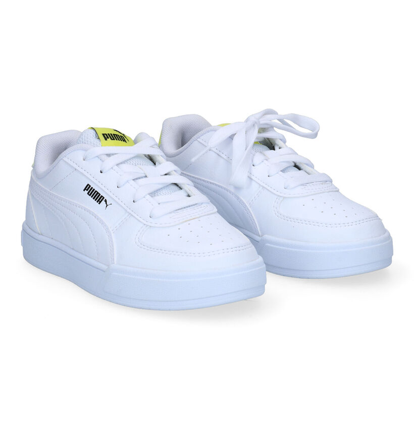 Puma Caven Baskets en Blanc en synthétique (301820)