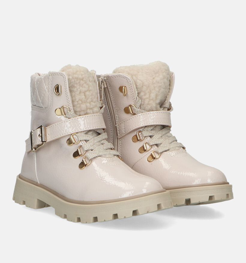 Milo & Mila Beige Boots voor meisjes (329505)