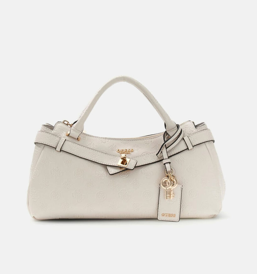 Guess Ella Logo Ecru Handtas voor dames (375917)