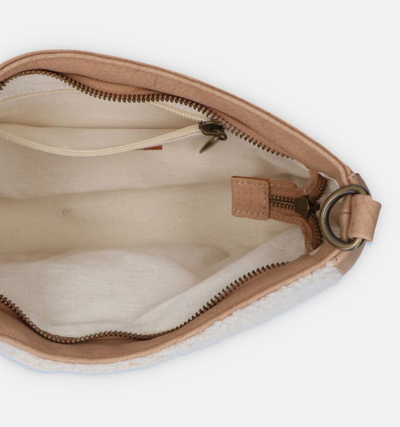 Woomen WEDE23 Edelweiss Beige Crossbody Tas voor dames (330806)