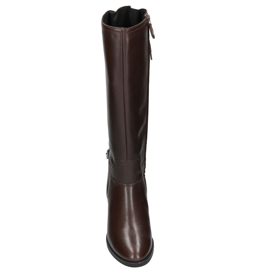 Geox Bottes hautes en Marron en cuir (263852)