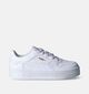 Puma Carina Street Baskets en Blanc pour filles (350393) - pour semelles orthopédiques