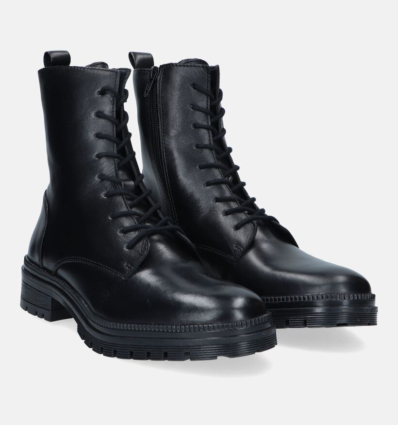 Signatur Boots à lacets en Noir pour femmes (329319)