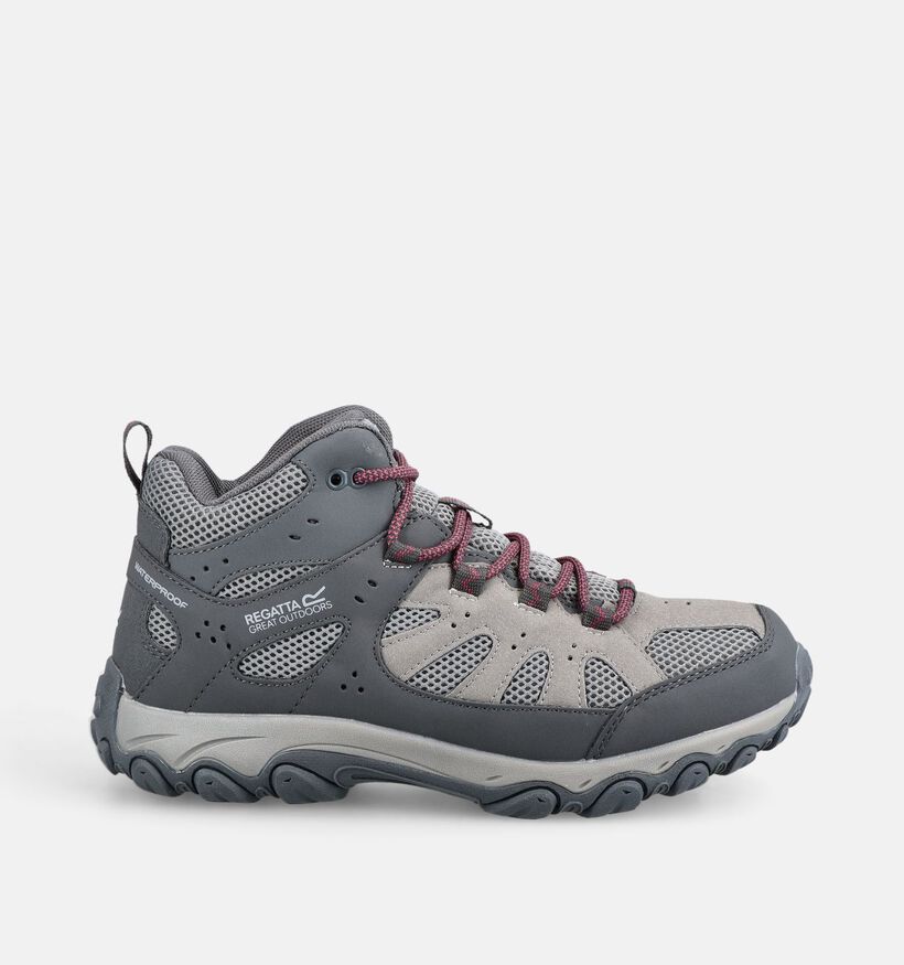 Regatta Womens Edgepoint IV Chaussures de randonn&eacute;e en Gris pour femmes (378570) - pour semelles orthop&eacute;diques