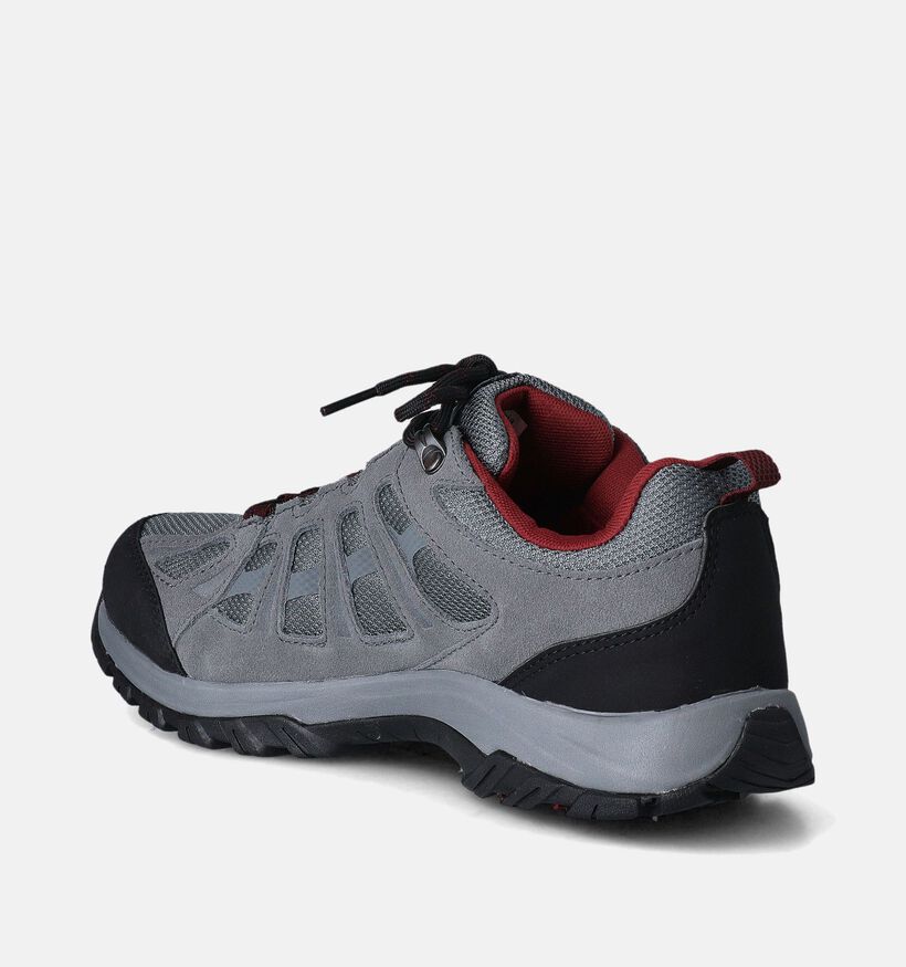 Columbia Redmond Waterproof Chaussures de marche basses en Gris pour hommes (352796) - pour semelles orthopédiques
