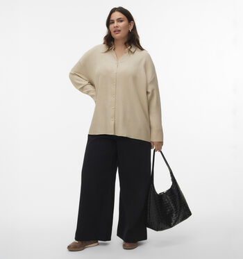 Vero Moda Curve Blouses Beige
