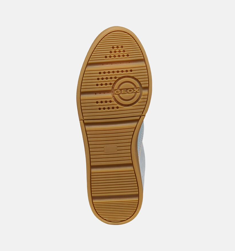 Geox Meleda Lichtblauwe Sneakers voor dames (368192) - geschikt voor steunzolen