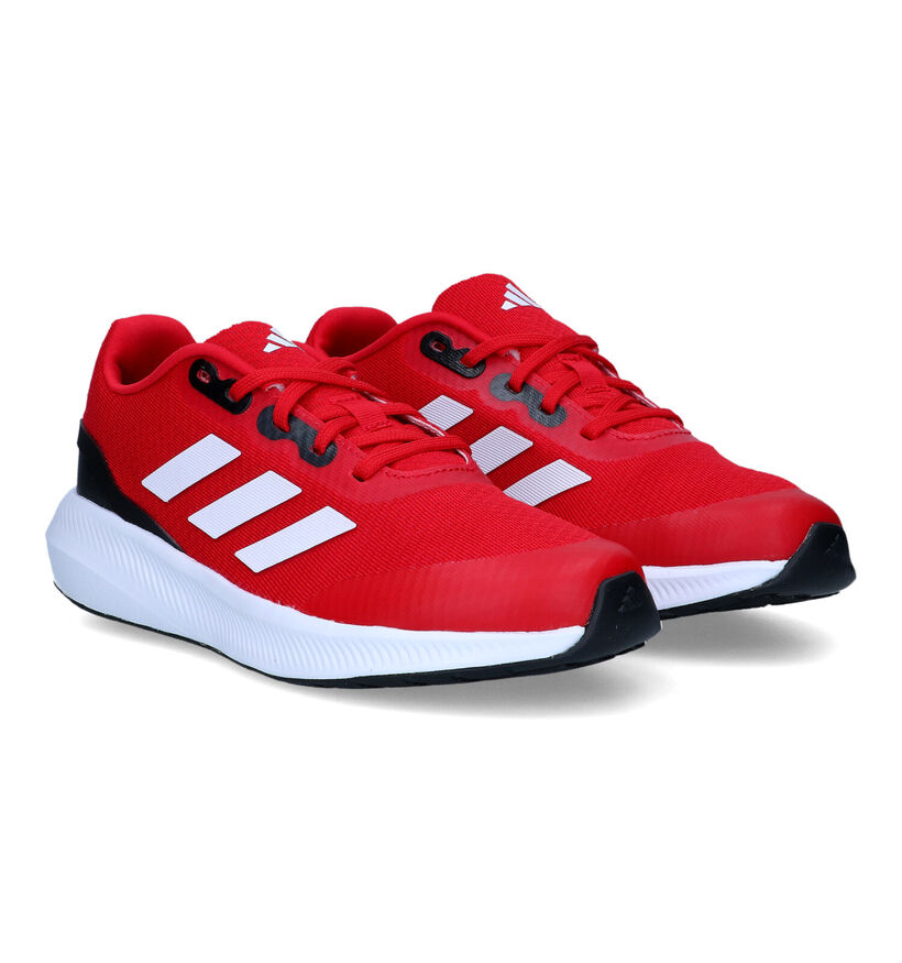 adidas Runfalcon 3.0 Baskets en Rouge pour filles, garçons (324117)