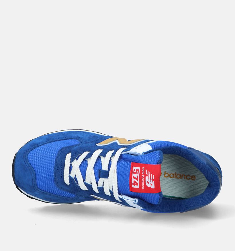 New Balance U 574 Blauwe Sneakers voor heren (327267) - geschikt voor steunzolen