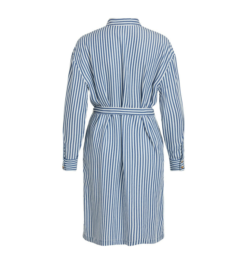 Vila Robe chemise en Bleu (277972)