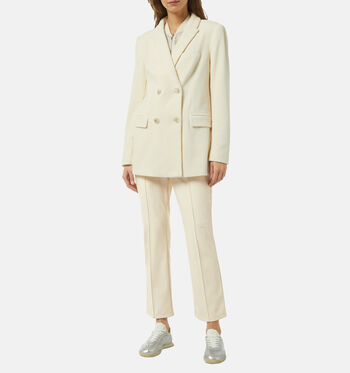 comma Pantalons Beige