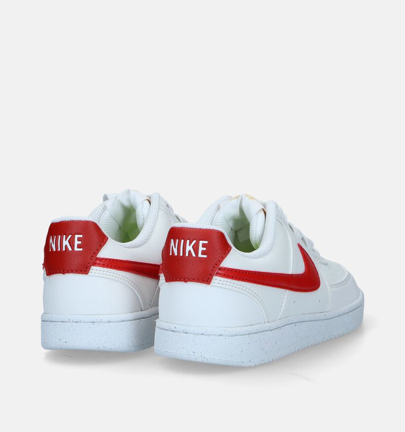 Nike Court Vision Low Next Nature Baskets en Blanc pour femmes (332408)