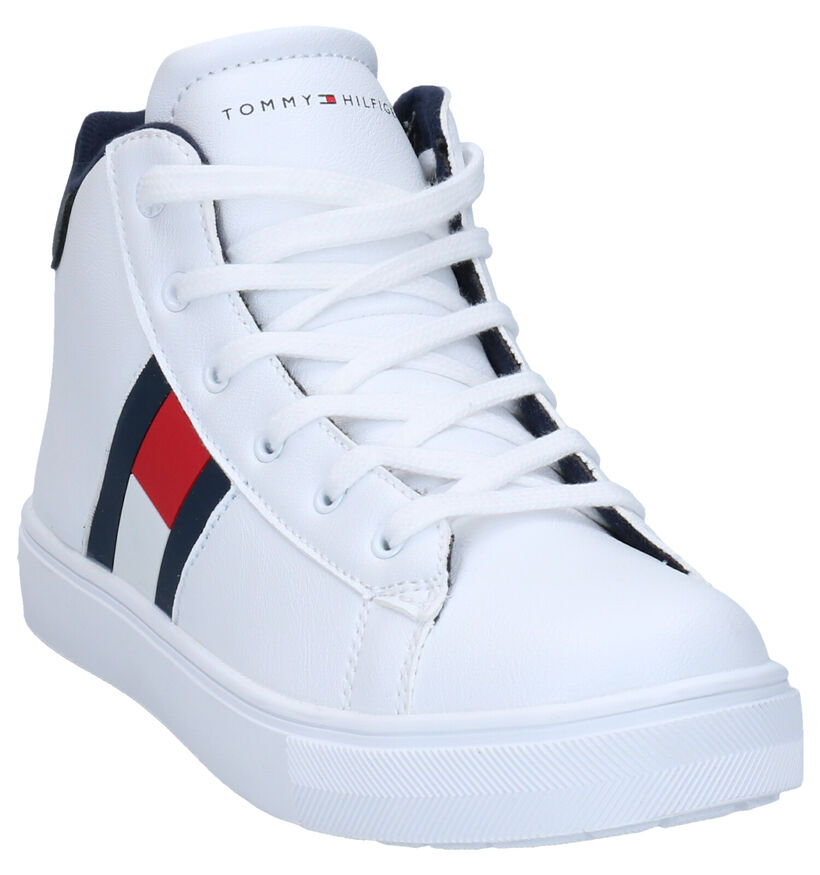 Tommy Hilfiger Baskets en Bleu en simili cuir (279904)