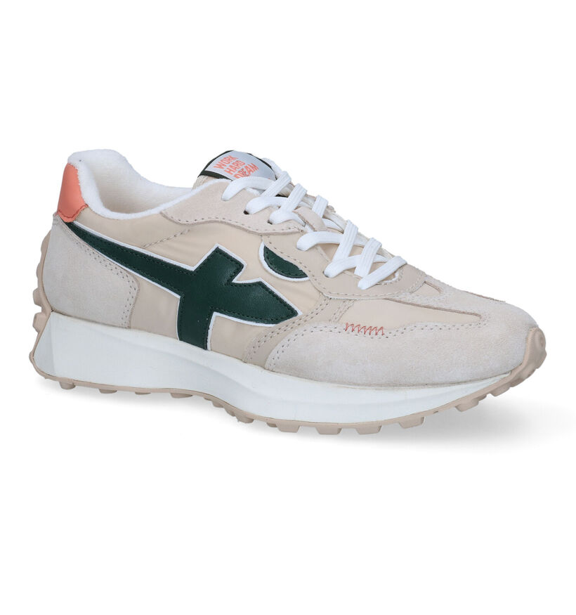 Tamaris Beige Sneakers voor dames (307546) - geschikt voor steunzolen