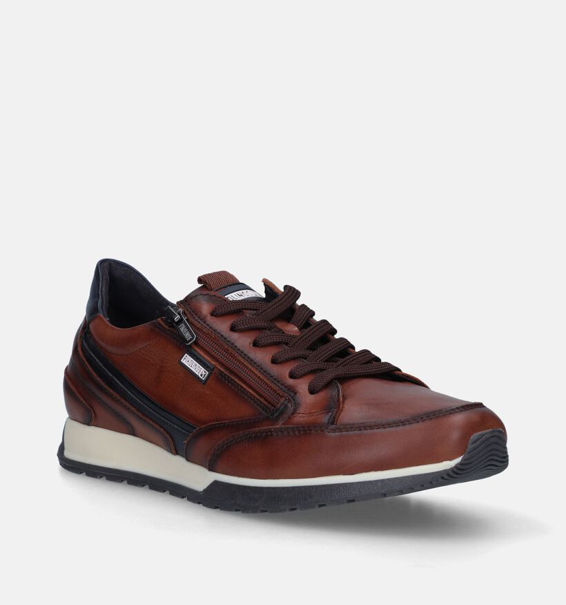 Pikolinis Cambil Chaussures à lacets en Cognac pour hommes (346303) - pour semelles orthopédiques