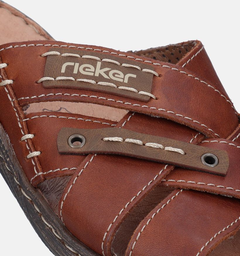 Rieker Cognac Slippers voor heren (339173)