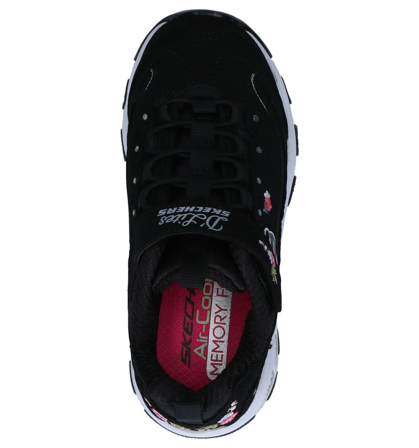 Skechers D'Lites Roze Sneakers in stof (263916)