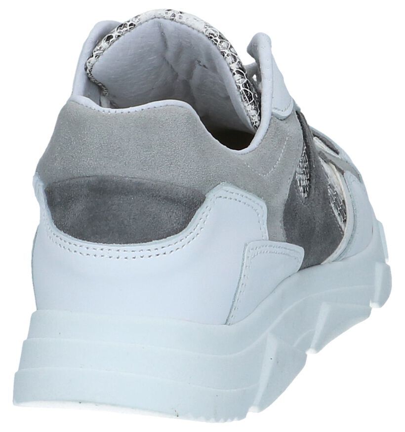 Tango Baskets casual en Blanc en cuir (252195)