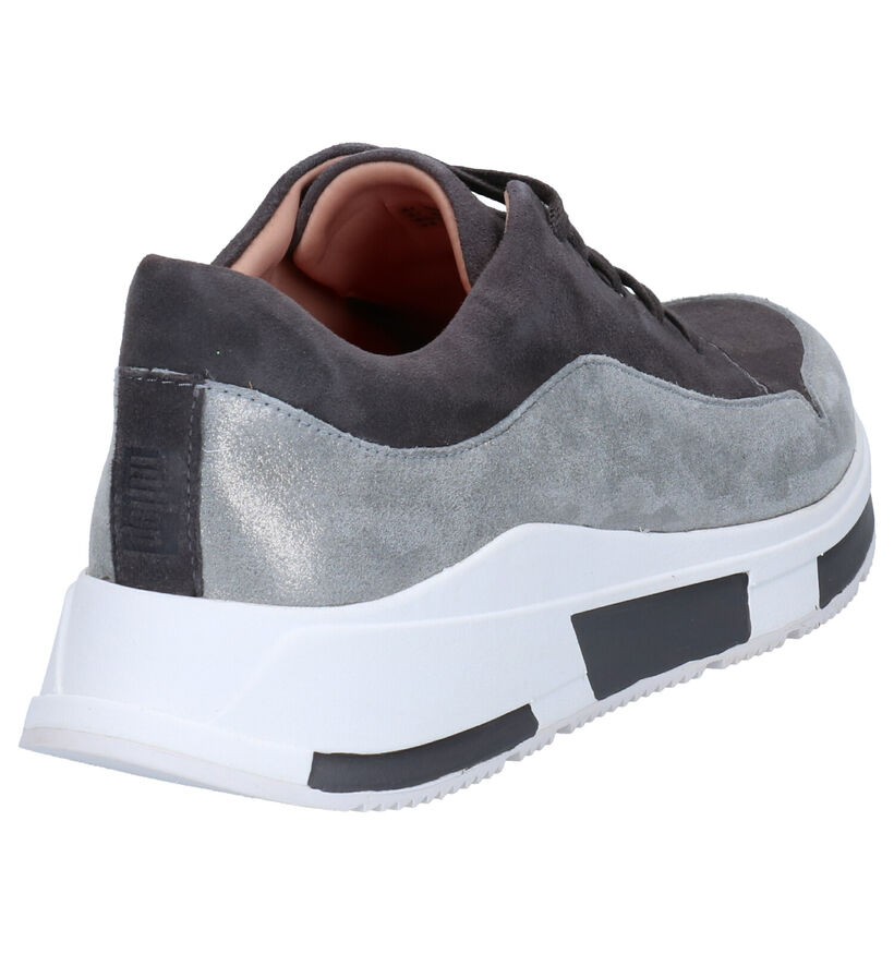 FitFlop Freya Witte Sneakers in daim (267624)