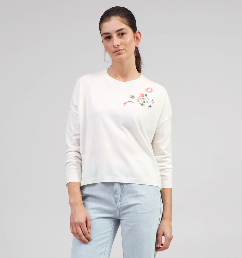 Rue Mazarine Chance Ecru Trui voor dames (357929)