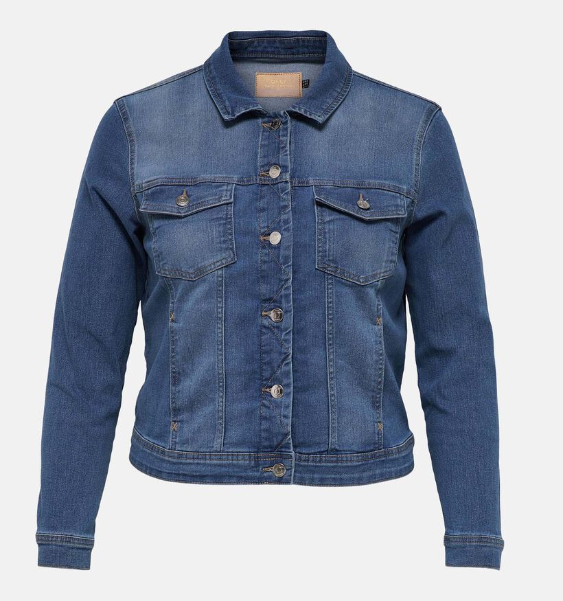 Only Carmakoma Wespa Denim Manteau en jeans en Bleu pour femmes (342916)