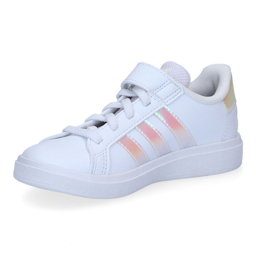 adidas Grand Court C Witte Sneakers voor meisjes (311534)