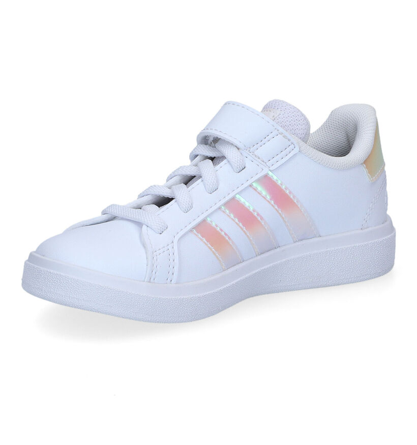 adidas Grand Court 2.0 EL Witte Sneakers voor meisjes (324671)