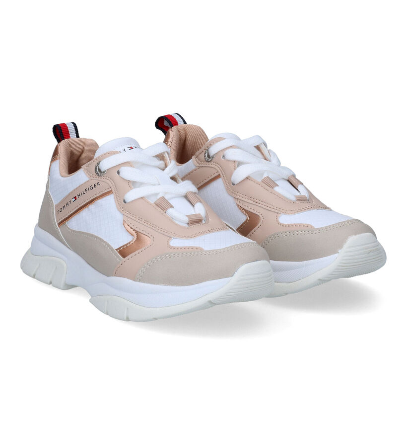 Tommy Hilfiger Witte Sneakers voor meisjes (303908) - geschikt voor steunzolen