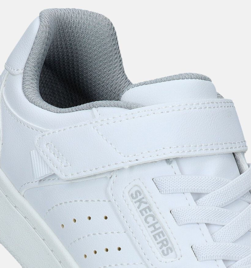 Skechers Quick Street Witte Sneakers voor jongens, meisjes (335705)