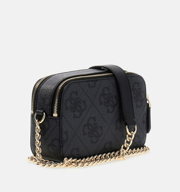 Guess Sacs port&eacute; crois&eacute; Noir/Marron