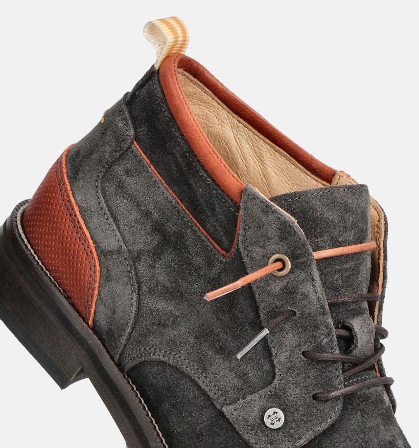 Berkelmans Silesia Chaussures classiques en Gris pour hommes (363156) - pour semelles orthopédiques