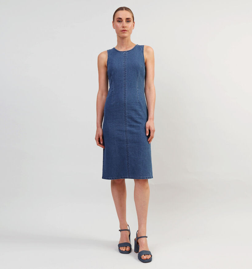 Pieces Tiffany Blauwe Jeansjurk voor dames (357388)